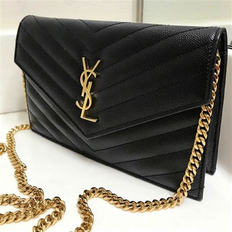 ysl black gold crossbody|cheapest ysl crossbody bag.